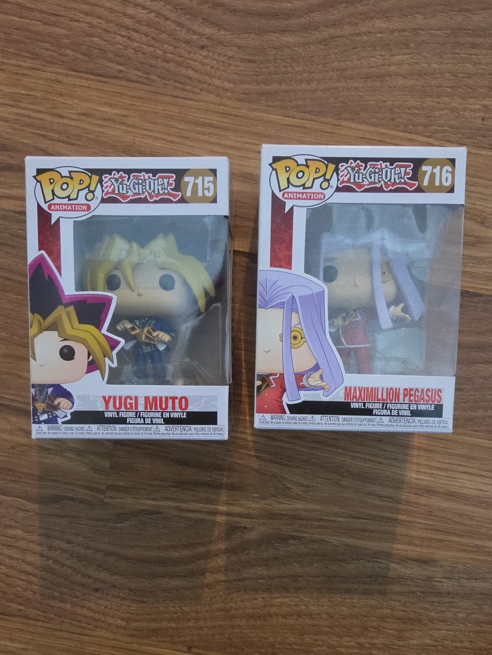 Yu-Gi-Oh! Funko Pop! Bundle — Yugi Muto #715 & Maximillion Pegasus #716